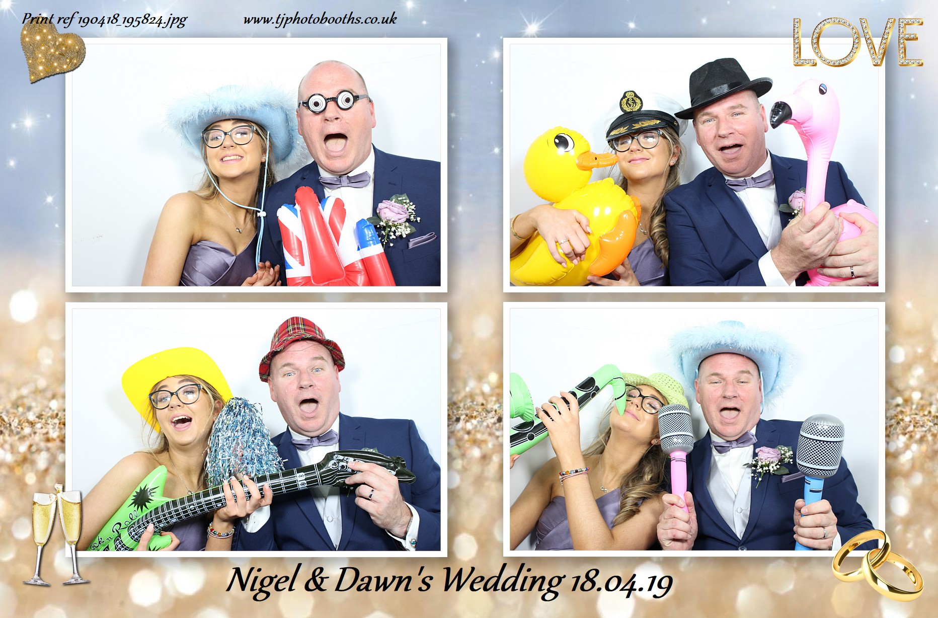 Nigel & Dawn's Wedding | View more photos from the event at gallery.tjphotobooths.co.uk/u/TJPhotobooths/Nigel-Dawns-Wedding